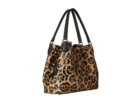 coach leopard ocelot edie 31 shoulder bag .